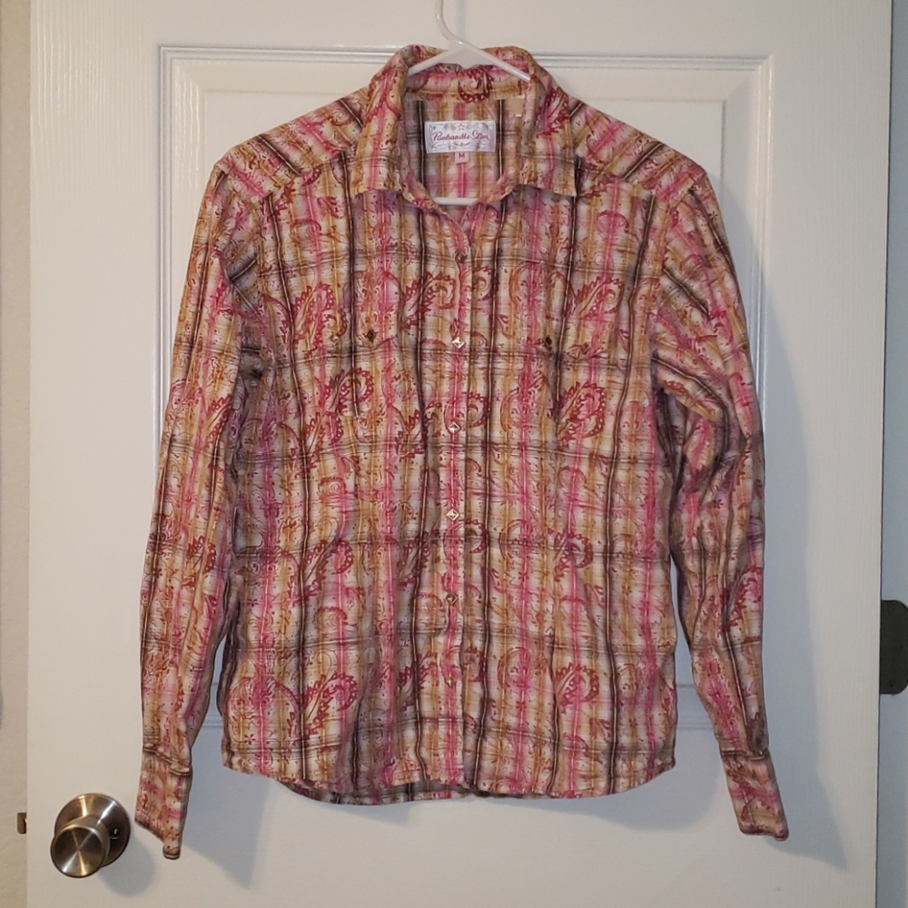 Panhandle Slim Paisley ButtonDown top